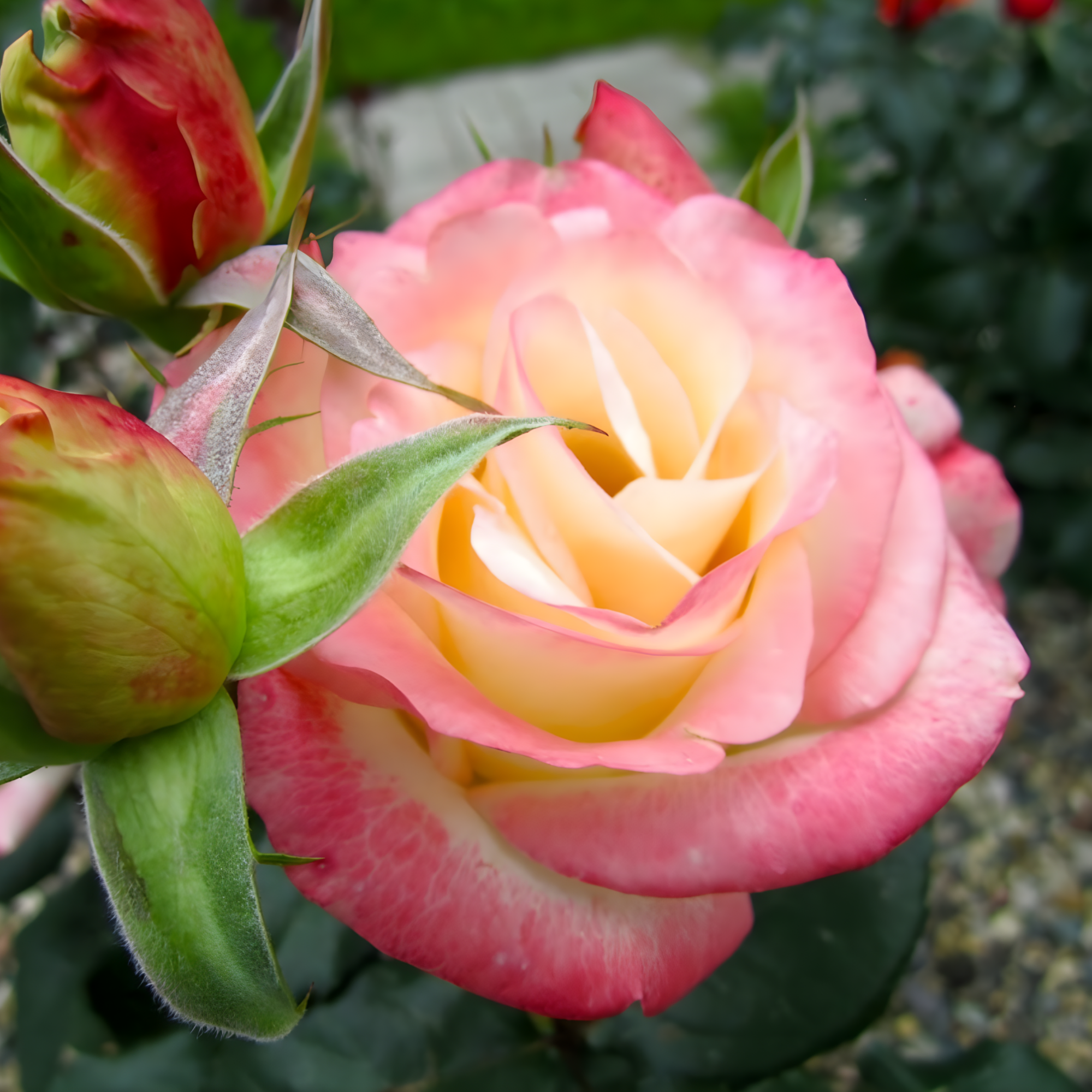 Роза Белла Перла<br>(Rose Belle Perle) Роза Белла Перла (Rose Belle Perle) купить саженцы в Новосибирске.